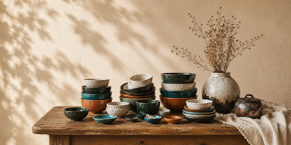 La déco en céramique Raku